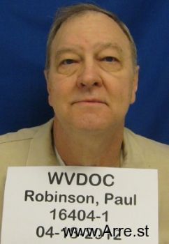 Paul R Robinson Mugshot