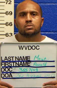 Ronald Refeal, Jr. Mayo Mugshot