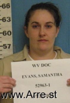 Samantha S Evans Mugshot