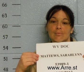 Sarahlynne  Matthews Mugshot