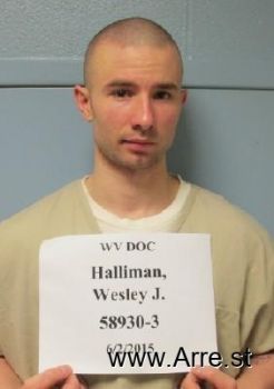 Wesley John Halliman Mugshot