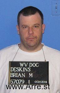 Brian Deskins Arrest Mugshot