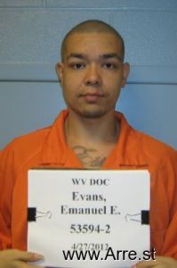 Emanuel Evans Arrest Mugshot