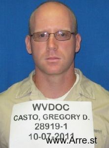 Gregory Casto Arrest Mugshot