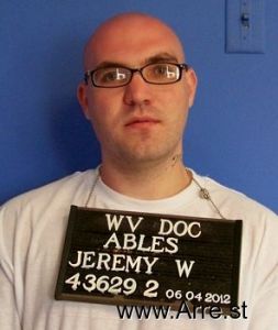 Jeremy Ables Arrest Mugshot