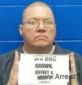 Jeffrey Brown Arrest Mugshot