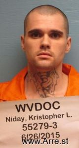 Kristopher Niday Arrest Mugshot