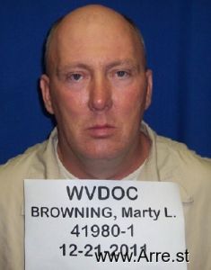Marty Browning Arrest Mugshot