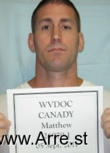 Matthew Canady Arrest Mugshot