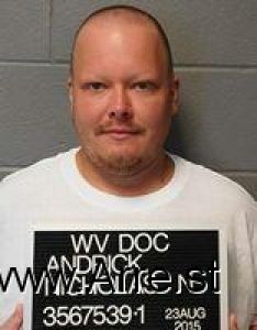 Nicholas Andrick Arrest Mugshot