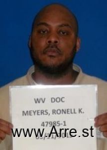 Ronell Meyers Arrest Mugshot