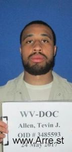 Tevin Allen Arrest Mugshot