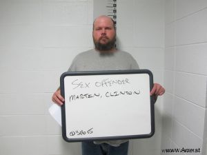 Clinton Martin Arrest Mugshot